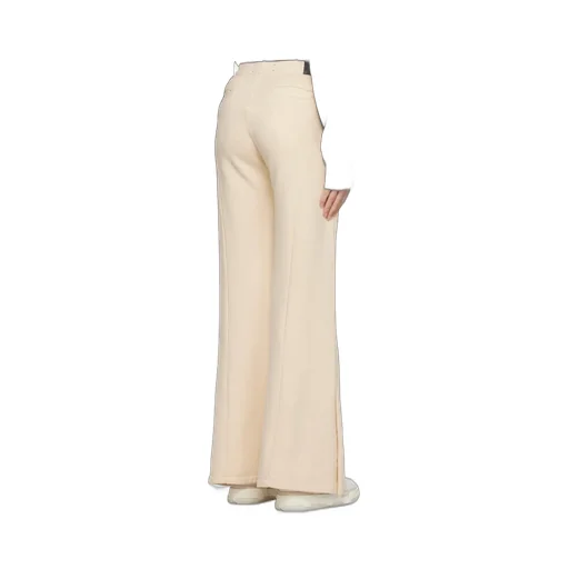 Flared-Leg Jersey Trousers