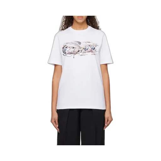 Pegasus Script Logo Cotton T-Shirt