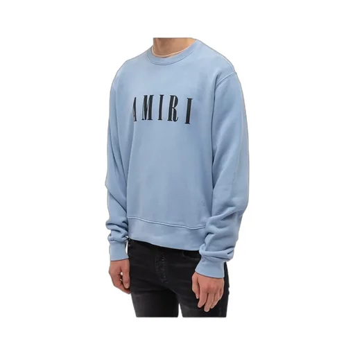 Logo-Print Crew Neck Sweatshirt