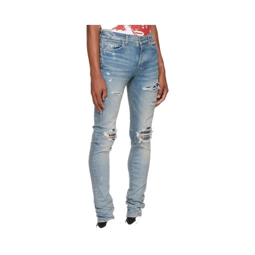 Tapered Leg Jeans