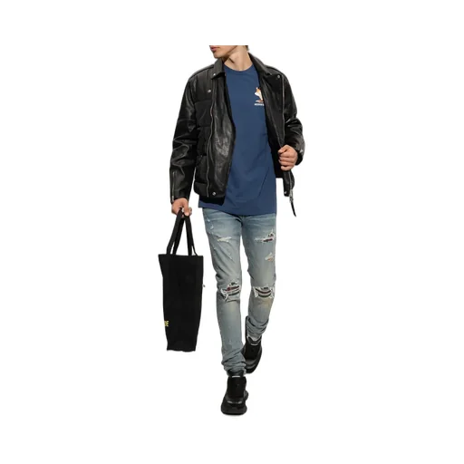 Tapered Leg Jeans