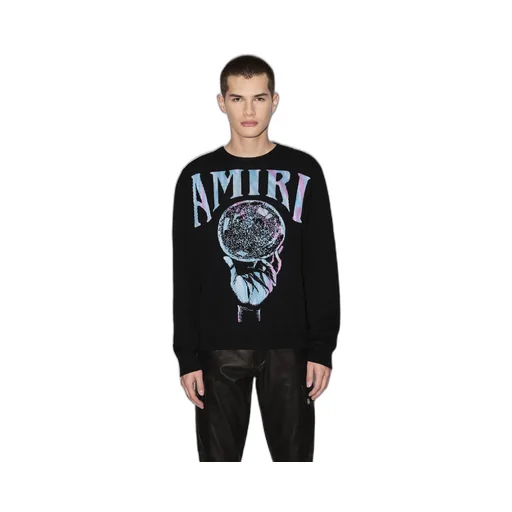 Logo-Print Crew Neck Jumper