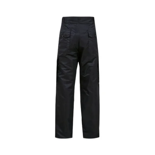 Wide-Leg Cargo Trousers
