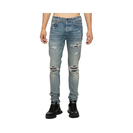 Tapered Leg Jeans