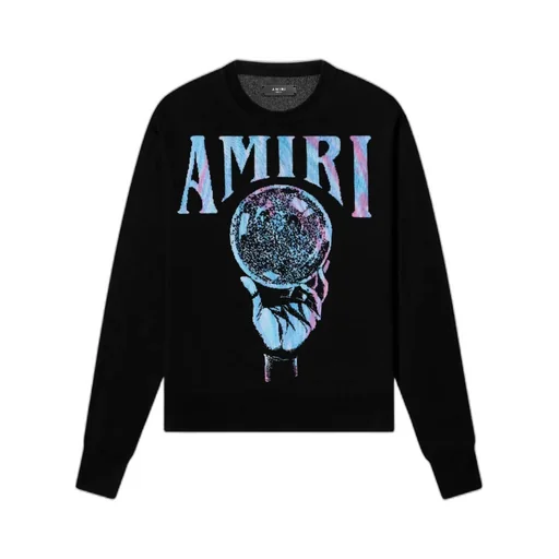 Logo-Print Crew Neck Jumper