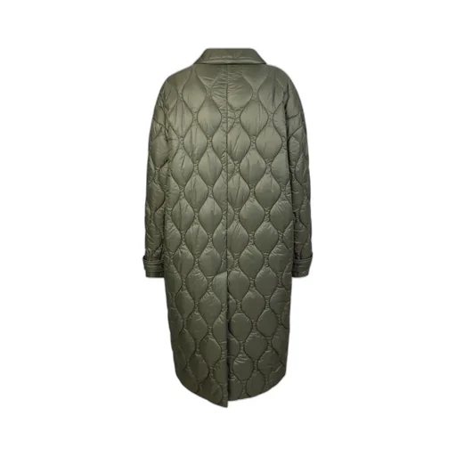 Double-Breasted Quilted Coat