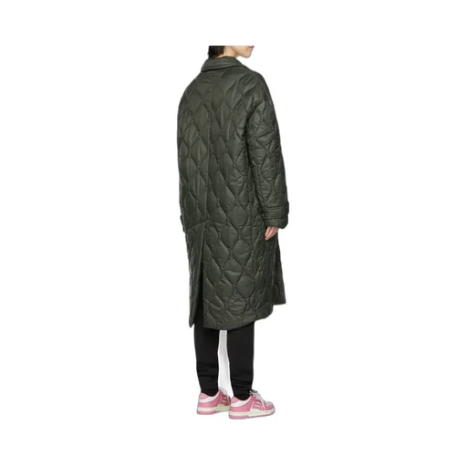 Double-Breasted Quilted Coat