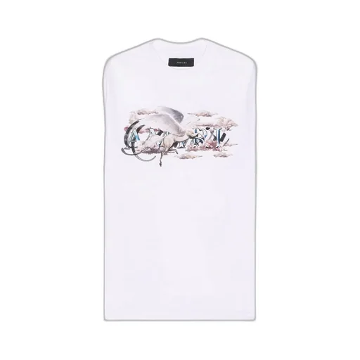 Pegasus Script Logo Cotton T-Shirt