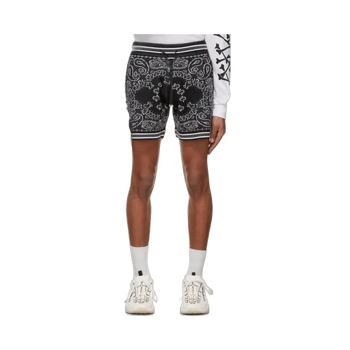 Bandana-Print Track Shorts