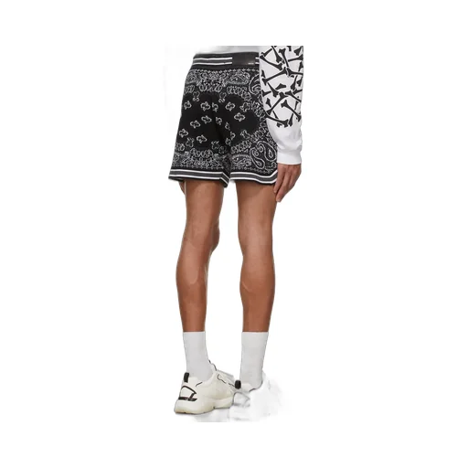 Bandana-Print Track Shorts
