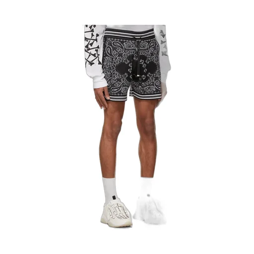 Bandana-Print Track Shorts