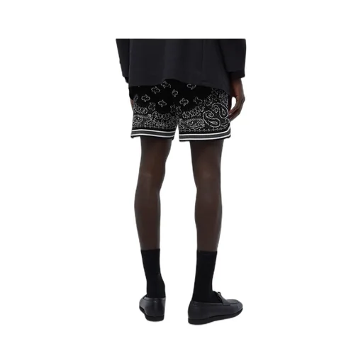 Bandana-Print Track Shorts