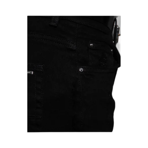 Logo-Patch Skinny Jeans