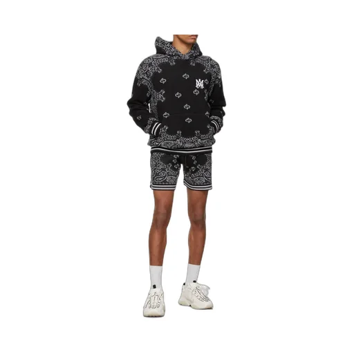 Bandana-Print Track Shorts