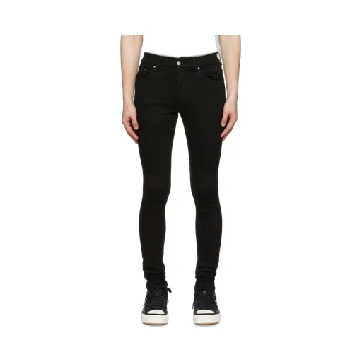 Logo-Patch Skinny Jeans