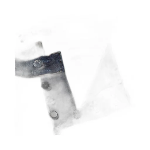 Ripped-Detail Straight-Leg Jeans