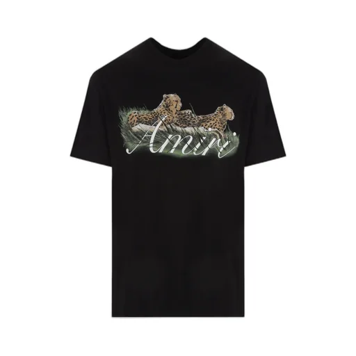Cheetah Logo-Print T-Shirt