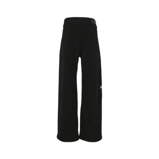 Drawstring Straight-Leg Trousers