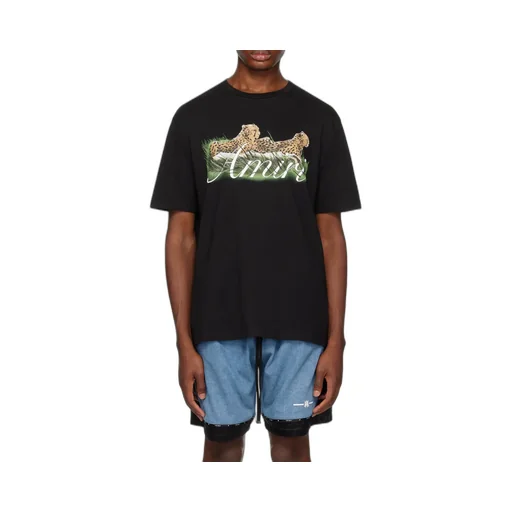 Cheetah Logo-Print T-Shirt