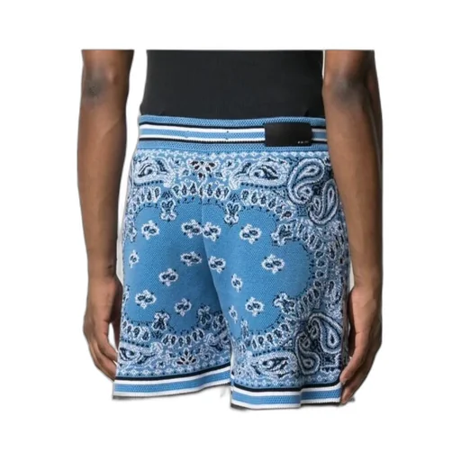 B-Ball Bandana-Print Shorts