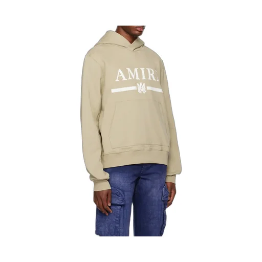 M.A. Bar Logo-Print Cotton Hoodie