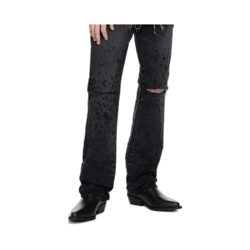 Belt Ring Denim Trousers
