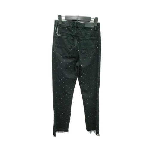 Pierced Detail Jeans
