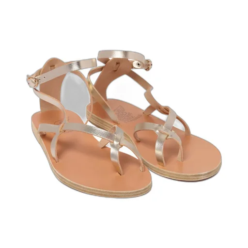 Buckle Detailed Open Toe Sandals
