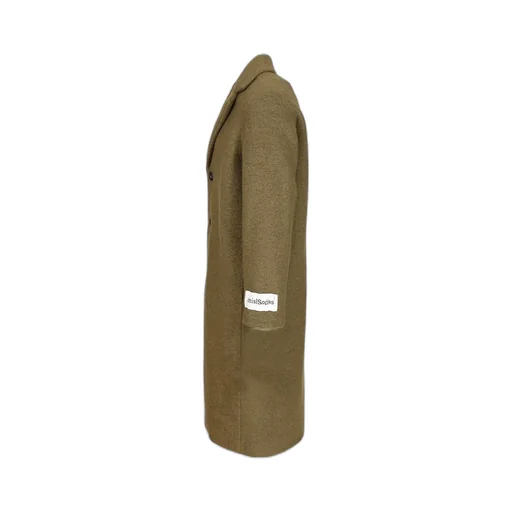 Oversized Wool-Blend Coat