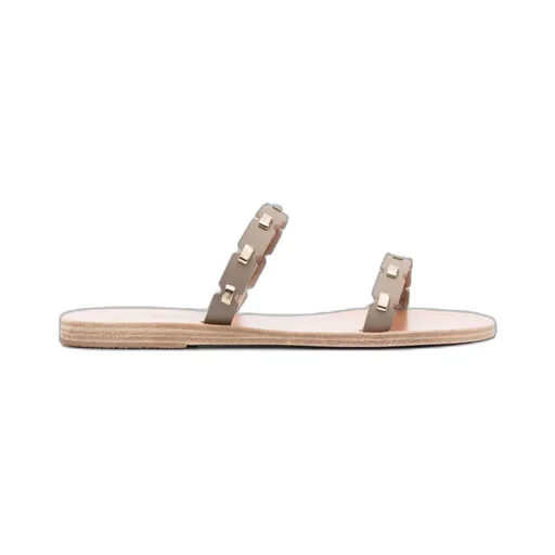 Kara Flat Leather Sandals