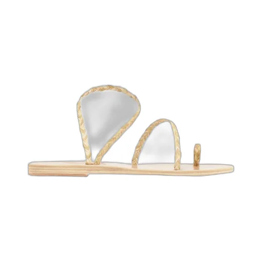 Logo Flat Sandals