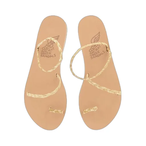 Logo Flat Sandals