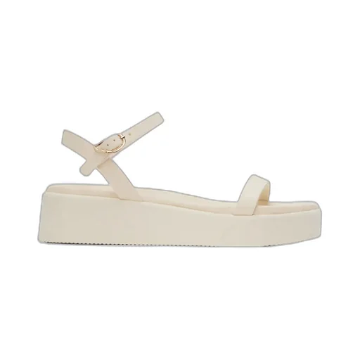 Logo Platform Sandals