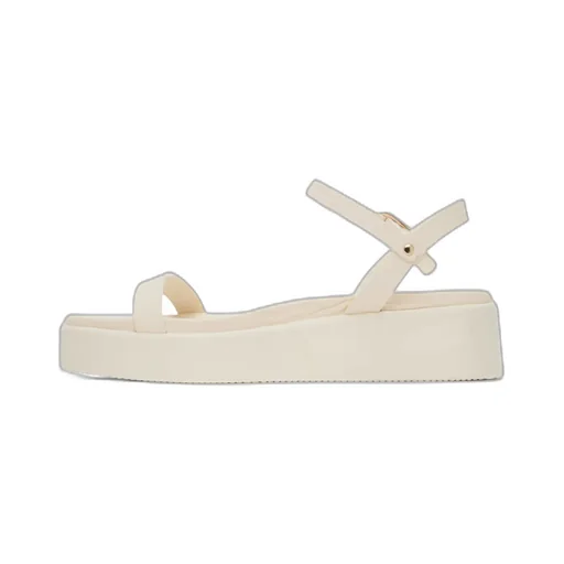 Logo Platform Sandals