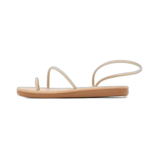 Logo Flat Sandals