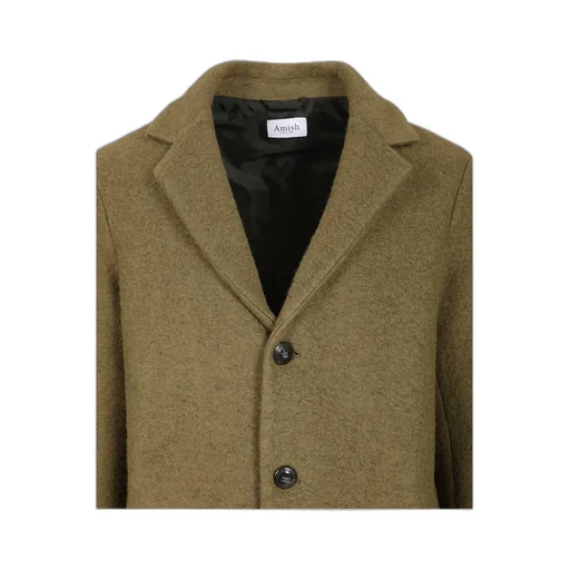 Oversized Wool-Blend Coat