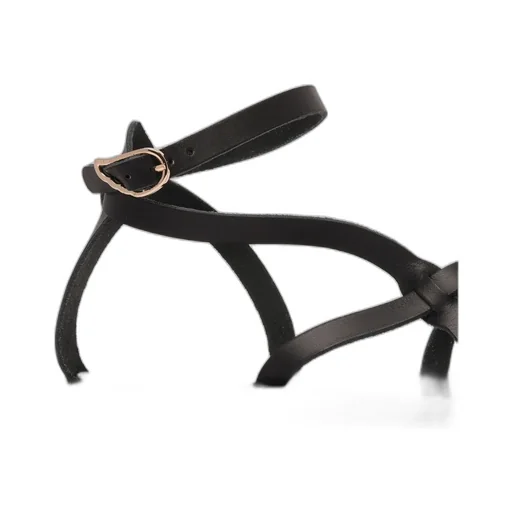 Open Toe Buckle Detailed Sandals