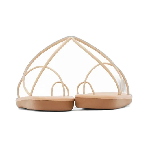 Logo Flat Sandals