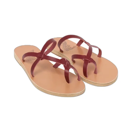 Open Toe Slip-On Sandals