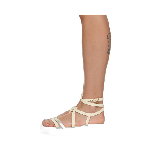 Logo Flat Sandals