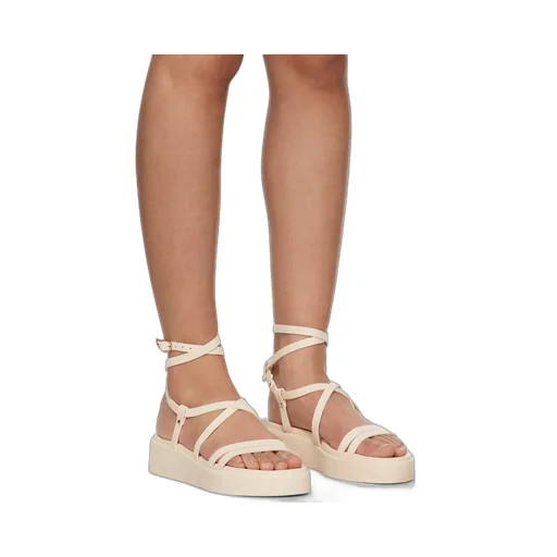 Logo Flat Sandals
