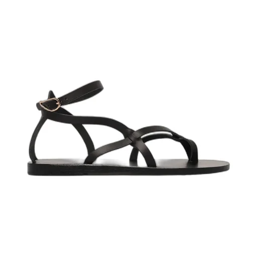 Open Toe Buckle Detailed Sandals