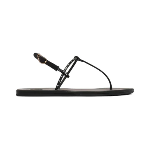 Buckle Flat Sandals