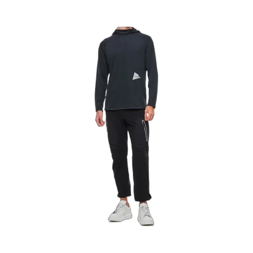 Logo Printed Jersey Hoodie