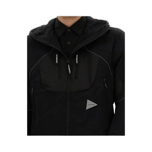 Logo Printed Hooded Jacket