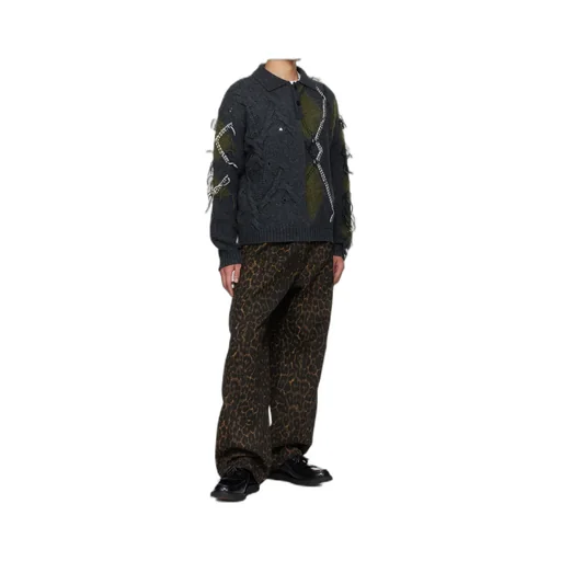 Crossover Carpenter Wide-Leg Jeans