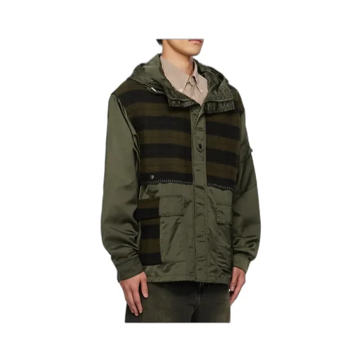 Check Layered Jacket