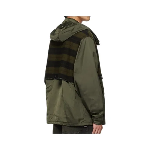 Check Layered Jacket
