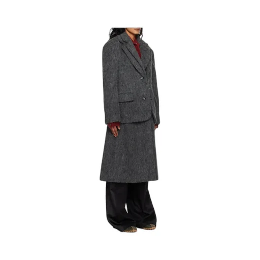 Layered Blazer Coat