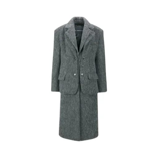 Layered Blazer Coat